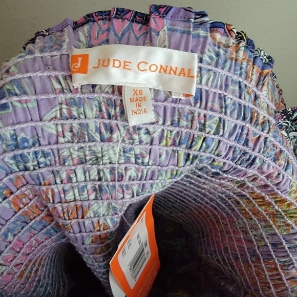 Jude Connally Peony Botanical Floral Dress size XS NWT - Picture 5 of 7